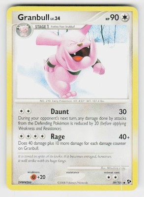 Great Encounters #39/106 Granbull