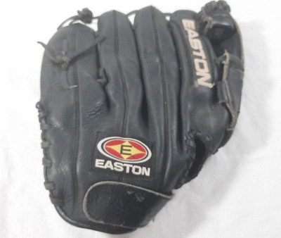 Easton ETX 1258 Black Magic 12.5'' Leather Baseball Glove RHT, Broken In