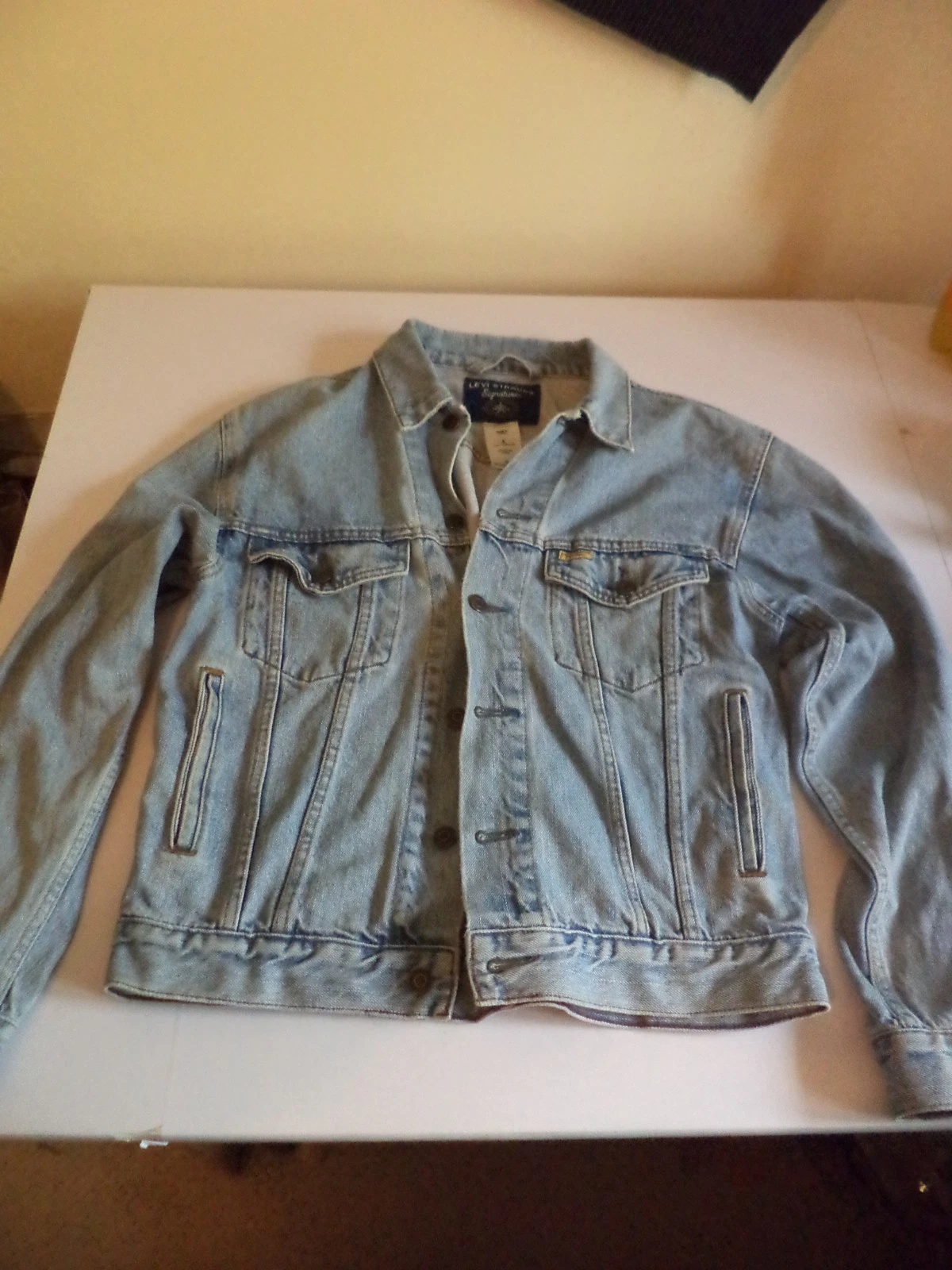 Levi Strauss Sıgnature Denim Jacket Men’s Levis small 38" 36" 40" levi's