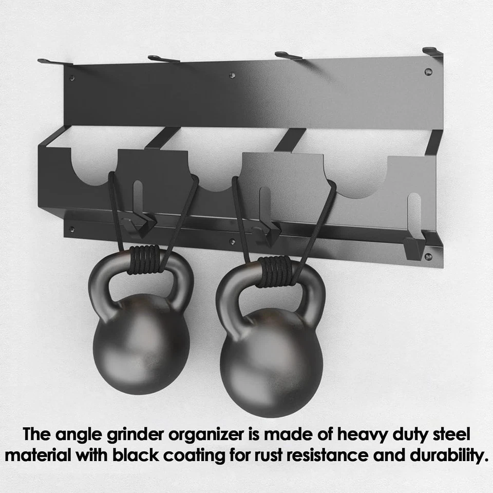 Winkelschleifer Halter 3fach Halterung für Wandhalterung Trennschleifer Werkzeug - Bild 4 von 4
