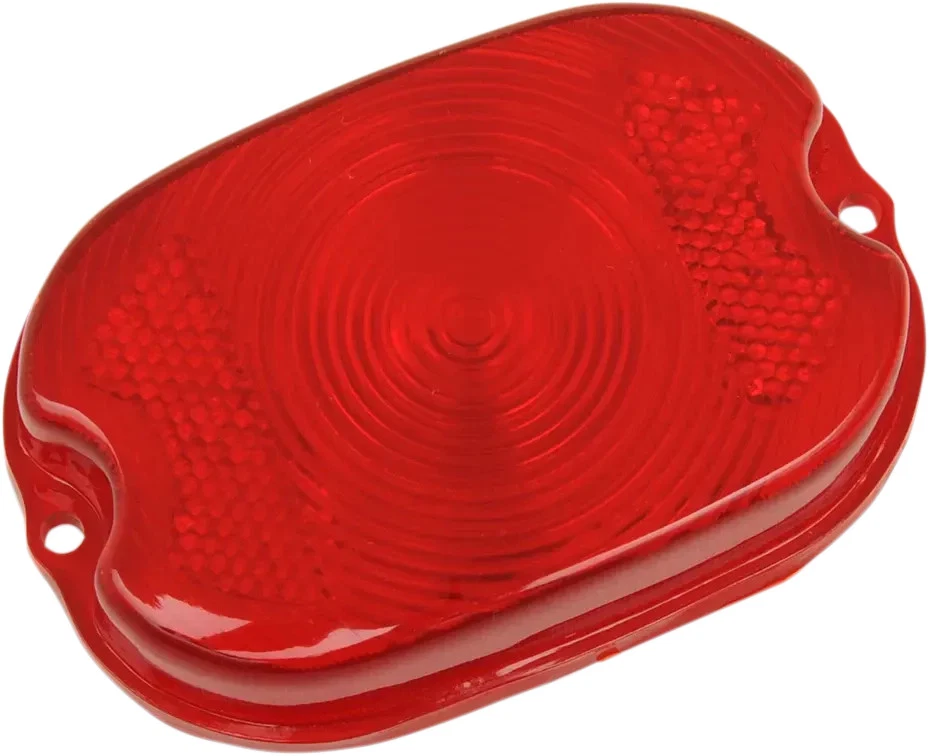 DRAG SPECIALTIES Fits Replacement Taillight Lens - Red 12-0012-HC3