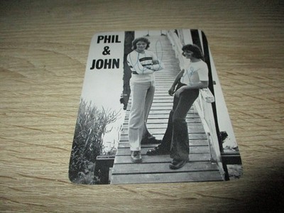 Phil & John Autogramm Autogrammkarte