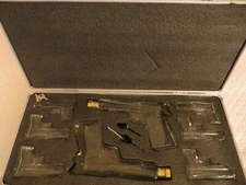 Pistol Whiskey Gun Decanter & Pistol Shot Glasses Set with Case Mens Drink Gifts