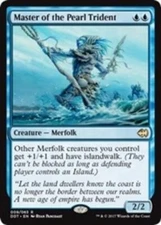 1x Master of the Pearl Trident NM-Mint, English Duel Decks: Merfolk vs. Goblins 