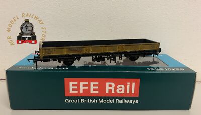 EFE Rail E87039 Spur OO BR SPA offener Waggon Netzschiene gelb verwittert