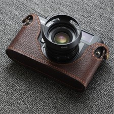VOIGTLANDER Bessa R2 Camera Half Case Genuine Leather Handmade Protective Cover