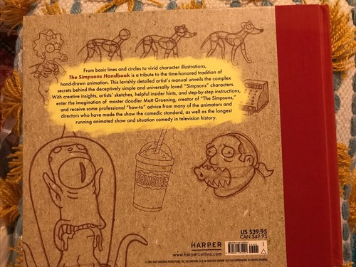 The Simpsons Handbook Secret Tips from the Pros Matt Groening Hardcover New - Picture 2 of 3