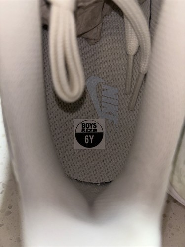 Nike Air Force 1 (GS) Schuhe Big Kid’s Gr. 7Y Pale Ivory/Grey CT3839-110 - Bild 6 von 8