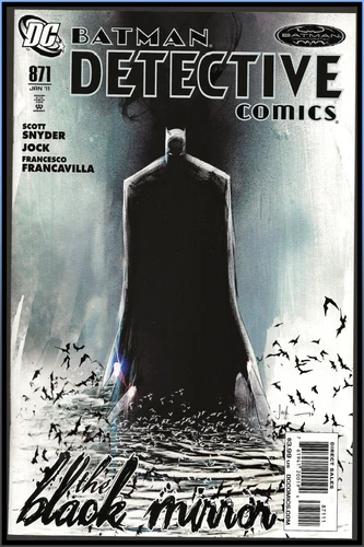 DETECTIVE COMICS #871 (2011) 1ST SCOTT SNYDER BATMAN JOCK ART DC 8.5 VF+