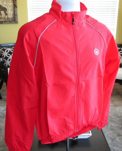 Chaqueta cortavientos Canari para hombre con acampanada solar manga larga ropa de ciclismo/montar - Imagen 2 de 10