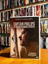 CAPTAIN PHILLIPS Attacco in mare aperto (2013) con Tom Hanks DVD COME NUOVO