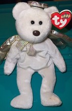 Ty Beanie Babies Halo II the Angel Bear (Tag Errors and Code Inside Tag Loop)