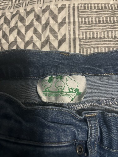 Quacker Factory Pants with Embroidered Martini Design Bedazzled 25x28 Denim - Picture 9 of 9