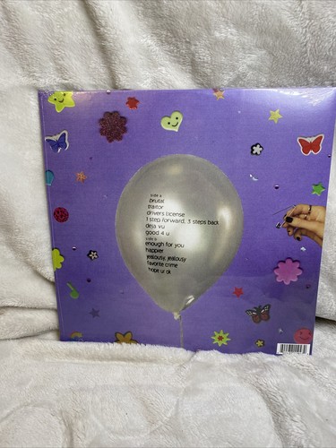 OLIVIA RODRIGO - SOUR Transparent Violet Colored LP Vinyl Amazon Exclusive NEW - Picture 2 of 2