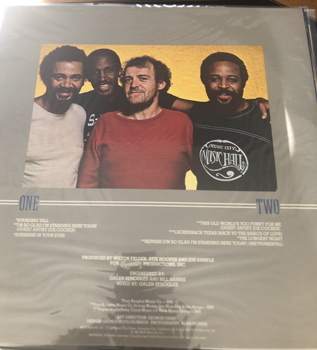 Mint- Crusaders Standing Tall Joe Cocker MCA Records Stereo LP - Picture 2 of 2