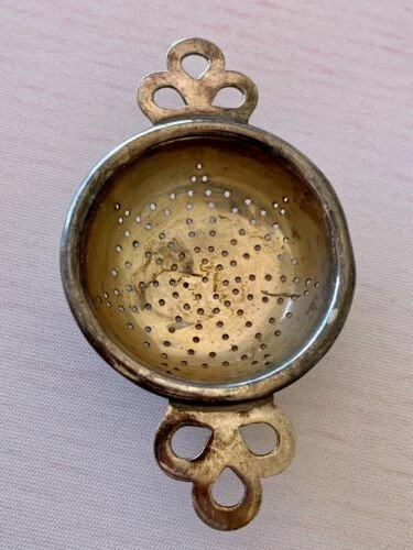 Antique Silverplate Tea Strainers