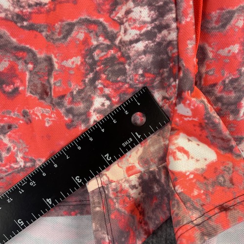Under Armour Shorts Girl's YXL Orange Splatter Pattern Running Gym Summer - Picture 5 of 9