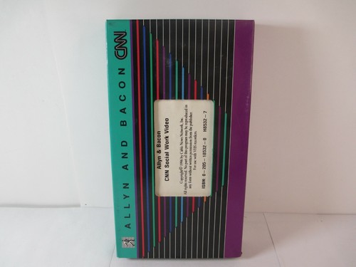 Allyn & Bacon CNN Social Work Video VHS VCR Tape - Imagen 2 de 4