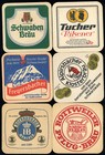 LOT of Twelve (12) Different German Beer coasters mats some vintage lot #5 of 6 — photo 4