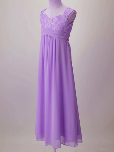 Girls Wedding Bridesmaid Dress Formal Party Prom Ball Gown Evening Costumes - Picture 7 of 141