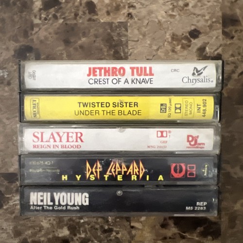 22 Cassette Lot The Who Iron Maiden Anthrax Black Sabbath Dokken Ratt Deep Purpl - Picture 6 of 11