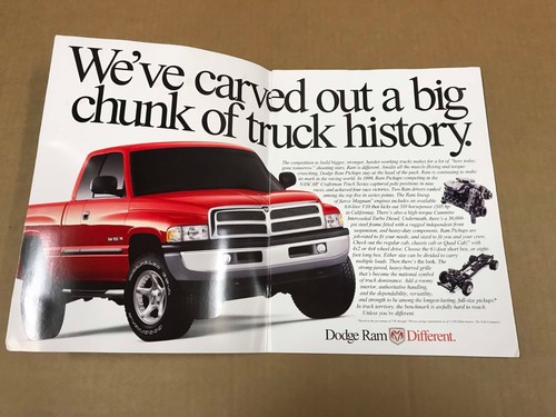 NOS 2001 Dodge Ram Dealership Salesman Brochure - Bild 2 von 7