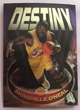 1997-98 Topps Chrome Destiny Insert #D15 "Shaquille O'Neal" Lakers