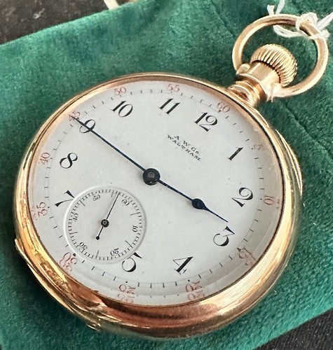 WALTHAM 1872 MODEL 14k ROSE GOLD 16j All original and mint - Picture 2 of 12