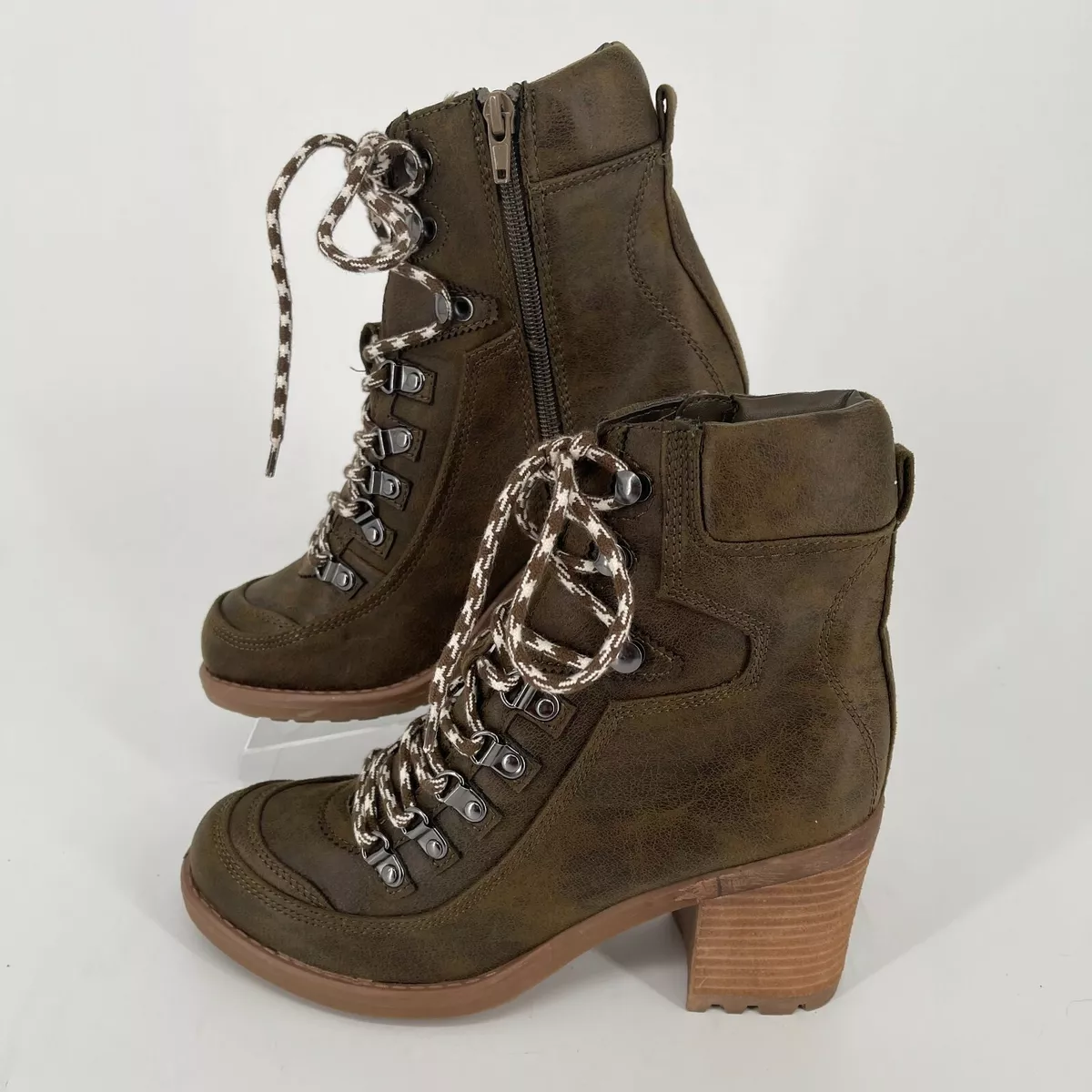 Carlos santana lace up booties clearance