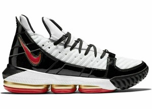 lebron 16s black and red