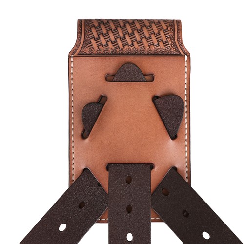 Étui pour téléphone intelligent en cuir fait main TOURBON étui ceinture support 7" téléphone pour cadeau États-Unis - Photo 7 sur 24