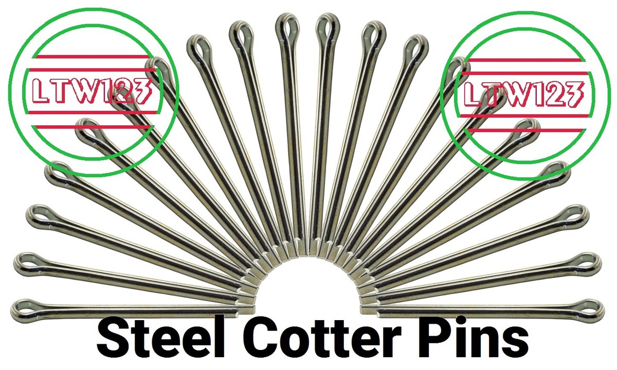 12) Cotter Pin Industrial 3/16