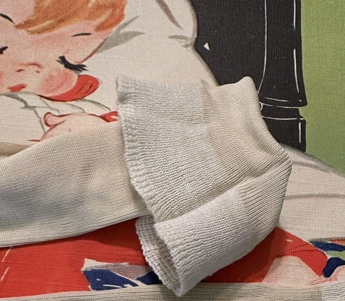 BABY STOCKINGS PAIR ANTIQUE VINTAGE SILK ESTATE HEIRLOOMS - Picture 7 of 8