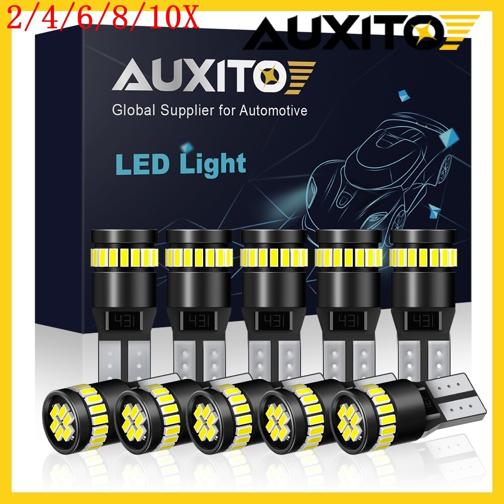 Canbus T10 194 168 W5W 3014 24LED SMD White Car Side Wedge Light auxito 10/50X
