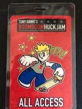 TONY HAWK  Backstage Pass Laminate ALL ACCESS