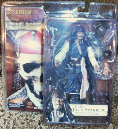 Neca Fluch der Karibik Fluch der Black Pearl Serie 3 Jack Sparrow