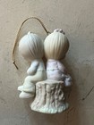 Vintage Precious Moments Love One Another Porcelain Ornament 522929 CHRISTMAS — photo 3