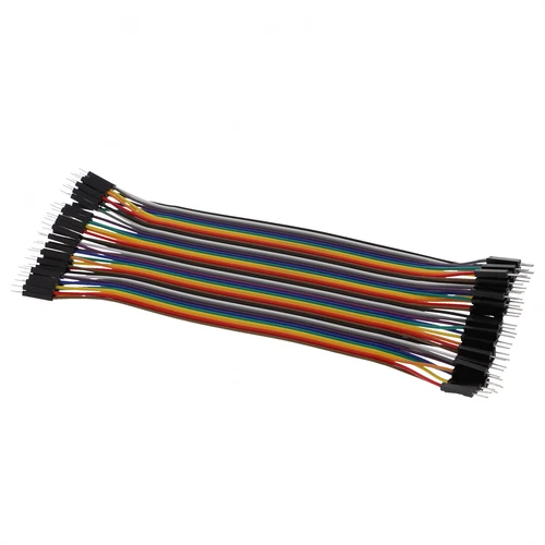 40 Stück Breadboardkabel männlich/männlich (20cm) 