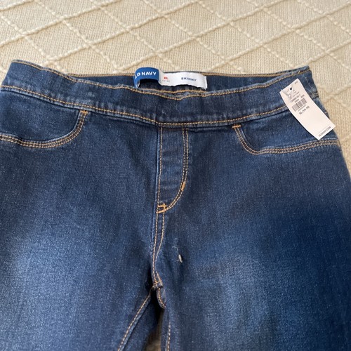 Old Navy GIRLs WOW Denim Skinny Pull-On Jeans Size XL 14-16 New Tag - Picture 2 of 6