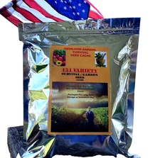 151 Varieties!56,000+Seeds GARDEN SURVIVALIST SEED CACHE WITH $30 HERB PACK