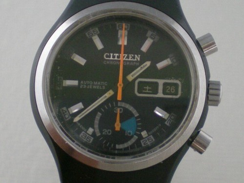 CITIZEN Challenge Timer 67-9577 Vintage Men's Watch Automatic 1973 | eBay