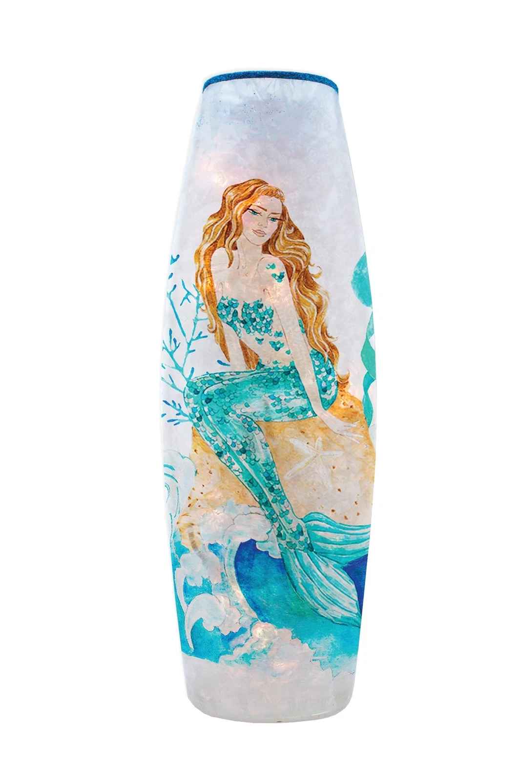 Stony Creek Sitting Mermaid 11.75 Inch Vase