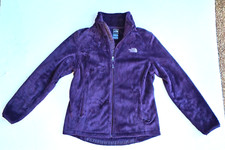 The North Face Osito Jacket Women  s Medium Purple Fleece Full Zip Coat NF00C782