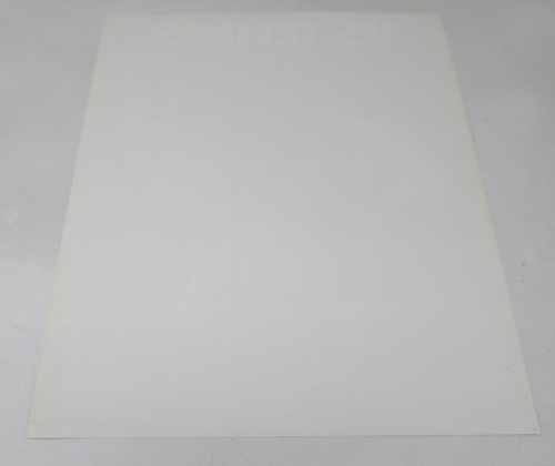 Vintage Nintendo VS Tennis Arcade Game Display Flyer Promo Promotional 1984 - Picture 2 of 6