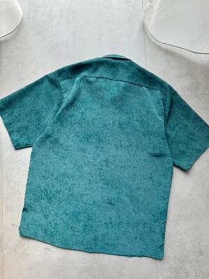 Men's Vintage 90's Christian Dior Silk Shirt Short Sleeve RARE