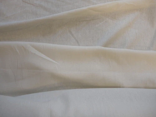 Tissus blanc en lin pour loisirs créatifs