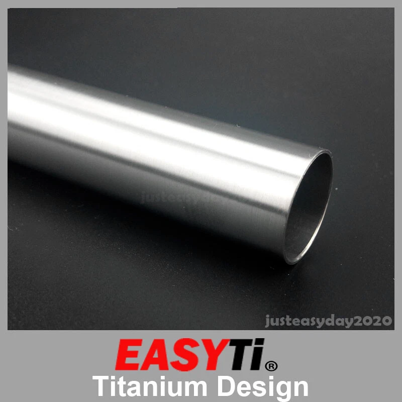 Barra de manillar plana EasyTi Titanium tipo S 25,4 mm apta para Dahon/Tern/Brompton/Birdy-Ti Foto 4 de 4