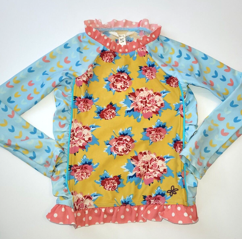 Matilda Jane Wind Surfer Long Sleeve Rash Guard size 4 - Picture 2 of 7