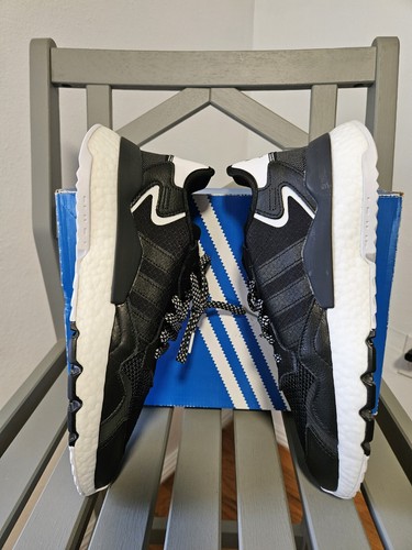Adidas Nite Jogger Core Black White - 第 8/9 張圖片