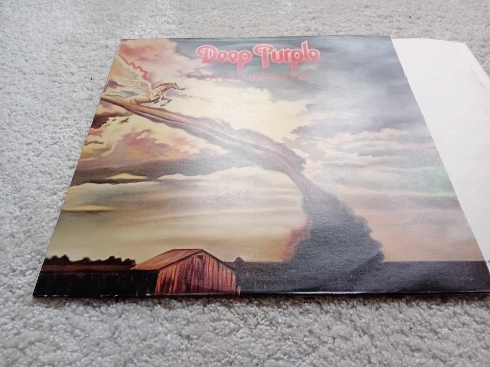 DEEP PURPLE-STORMBRINGER..SUPERB! RARE! GENUINE 1ST UK PRESS N/MIN VINYL LP 1974 - Image 4 of 4